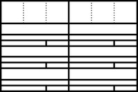 Raumspar-Briefkasten AP ws RGA 611-6/2-0 W