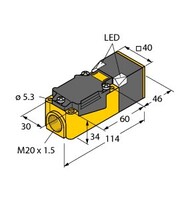 Sensor induktiv BI15-CP40-VP4X2