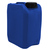 5 Litre Stackable Plastic Jerry Can - Blue - x24 Pack