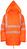 Warnschutz-Regenjacke Gr. XL nach EN ISO 20471 +EN 343 PU-Stretch warnorange
