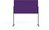 MAGNETOPLAN Design-Moderatorentafel VP 1181211 violett, Filz 1000x1800mm