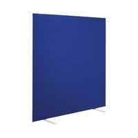 First Jemini Floor Stand Screen 1400 x 1200mm Blue KF90970