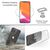 NALIA Tempered Glass Cover compatible with iPhone 11 Pro Case, Protective Crystal Clear 9H Mobile Phone Back Protector with Silicone Bumper, Shockproof & Scratch-Resistent - Tra...