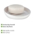 WENKO Seifenablage Badi Weiß, hochwertige Keramik