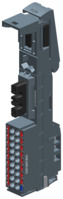 Potentialverteilermodul, PotDis-BU Typ P1, Variante dunkel für ET 200SP, 6ES7193