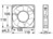 AC-Axiallüfter, 230 V, 120 x 120 x 25 mm, 120 m³/h, 34 dB, Kugellager, Panasonic