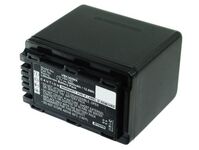 Camera Battery for Panasonic 13Wh Li-ion 3.7V 3400mAh Black, 13Wh Li-ion 3.7V 3400mAh Black, HC-V10, HC-V100, HC-V100M, HC-V500, Kamera- / Camcorder-Batterien