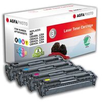 TONER K/C/M/Y, RPL. CB540A CB541A CB542A CB543A 125A Tonery