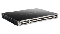 48 SFP ports Layer 3 Stackable Managed Gigabit Switch with 2 x 10GBASE-T ports and 4 x SFP+ ports Netwerk Switches