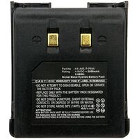 Battery 9.60Wh Ni-Mh 4.8V 2000mAh Black for Cordless Phone 9.60Wh Ni-Mh 4.8V 2000mAh Black for Panasonic Cordless Phone A48AR,