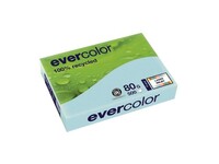 Clairefontaine Evercolor Papier, A4, 80 g/m², Lichtblauw (pak 500 vel)