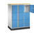 INTRO acél zárható rekeszes szekrény, rekeszmagasság 345 mm