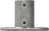 Rohrverbinder | Fußplatte oval | 132D48 | 48,3 mm | 1 1/2" | Temperguss u. Elektrogalvanisiert