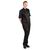 Whites Unisex Vegas Chef Jacket in Black - Polycotton with Short Sleeves - XL