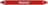 Rohrmarkierer ohne Gefahrenpiktogramm - Abdampf, Rot, 3.7 x 35.5 cm, Seton