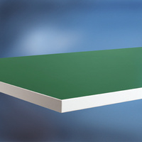 Arbeitstischplatte Linoleum , BxTxH = 1200 x 800 x 22 mm | ZBK0628
