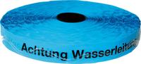 Ortungsband 250m Achtung Wasserleitung blau