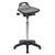 Industrial sit/stand stools - PU moulded seat, height adjustment 550-740mm and 5 star nylon base with glides