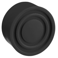 Schwarze Schutzkappe für runden flachen Drucktaster Ø22