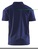 Polo Shirt 2-farbig 3324 marineblau - Rückseite