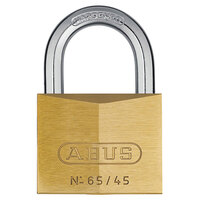 ABUS 11998 65/45mm Brass Padlock Keyed Alike 6455