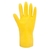 Ardon® Stanley latex kesztyű, 30cm, meret M, sárga, 12 Pairs