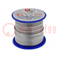 Silver plated copper wires; 1.2mm; 250g; Cu,silver plated; 24.5m