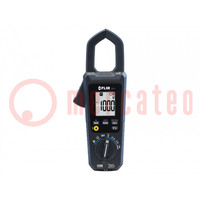 Meter: multifunction; digital,pincers type; I DC: 600A; I AC: 600A