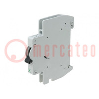 Auxiliary contacts; DPDT; for DIN rail mounting; Charact: C