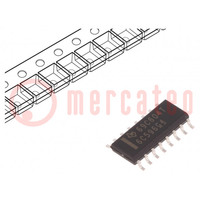 IC: circuit periphérique; 8bit,enregistreur glissant; SMD; SO16
