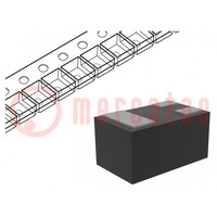 Transistor: N-MOSFET; unipolaire; 20V; 0,96A; 0,5W; X1-DFN1006-3