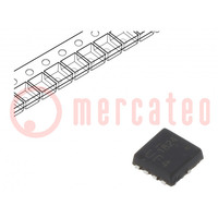 Transistor: N-MOSFET; unipolair; 12V; 55A; 0,9W; PowerDI®3333-8