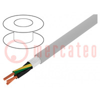 Cable: de mando; ÖLFLEX® FD CLASSIC 810; 3G4mm2; PVC; gris; cuerda
