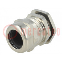 Cable gland; M20; 1.5; IP68; brass; Body plating: nickel; RRPL