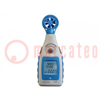 Thermoanemometer; LCD; (5999); -10÷45°C; Equipment: user's manual