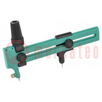 Circle cutter; Application: paper,leather; Equipment: blade x2