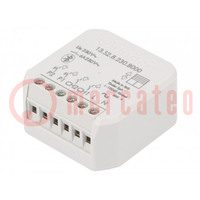 Blinds controller; YESLY; flush mount; 230VAC; IP20; -10÷50°C