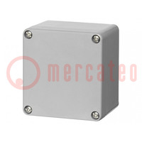 Enclosure: multipurpose; X: 80mm; Y: 82mm; Z: 55mm; EURONORD; ABS