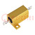 Resistor: bobinado; con radiador; atornillado; 100mΩ; 15W; ±5%