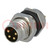 Connector: M8; male; PIN: 4; for panel mounting,front side nut