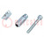 Mounting screw; for profiles; Width of the groove: 6mm; steel