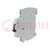 Auxiliary contacts; DPDT; for DIN rail mounting; Charact: C