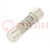 Fuse: fuse; gPV; 6A; 1000VDC; cylindrical; 10.3x38mm