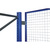 Gitterrückwände ähnl. RAL 5010 enzianblau,50x50x3 mm,Höhe 1000 mm | PL3771