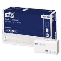 Tork 150100 Xpress Multifold Handtücher, 4830 Tücher, Farbe: weiß