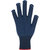 Schutzhandschuhe Feinstrick mit Noppen, Farbe: blau, 1 VE = 12 Paar, Größen: 9, Version: 7 - Größe: 7
