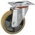 Produktbild zu DÖRNER + HELMER Rotella girevole poliuretano cerch.alluminio 150 mm 300 kg
