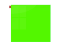 Tablica szklana MEMOBE, magnetyczna, zielona, 45x45 cm