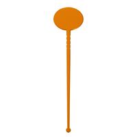 Artikelbild Cocktail stirrer "Oval", standard-orange
