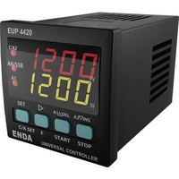 ENDA EUP4420-230 PID RÉGULATEUR UNIVERSEL PT100, J, K, L, T, S, R SSR, RELAIS 8 A (L X H) 48 MM X 48 MM